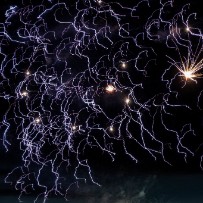 Les feux du 14 juillet à Évian-les-Bains - Haute-Savoie - France Les feux du 14 juillet à Évian-les-Bains - Haute-Savoie - France