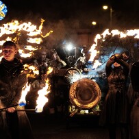 Le fabuleux village des Flottins à Évian-les-Bains - Haute-Savoie - France null
