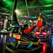 La fête foraine à Genève un jour de nouvel-an - Suisse La fête foraine à Genève un jour de nouvel-an - Suisse