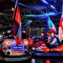La fête foraine à Genève un jour de nouvel-an - Suisse La fête foraine à Genève un jour de nouvel-an - Suisse