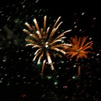 Les feux d'artifice aux fêtes de Genève - Suisse Les feux d'artifice aux fêtes de Genève - Suisse