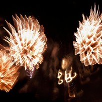 Les feux d'artifice aux fêtes de Genève - Suisse Les feux d'artifice aux fêtes de Genève - Suisse