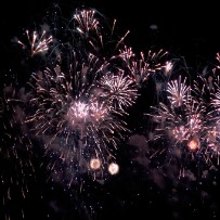 Les feux d'artifice aux fêtes de Genève - Suisse Les feux d'artifice aux fêtes de Genève - Suisse