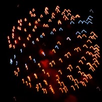 Les feux d'artifice aux fêtes de Genève - Suisse Les feux d'artifice aux fêtes de Genève - Suisse