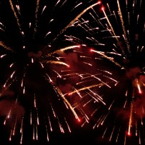 Les feux d'artifice aux fêtes de Genève - Suisse Les feux d'artifice aux fêtes de Genève - Suisse