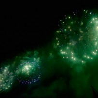 Les feux d'artifice aux fêtes de Genève - Suisse Les feux d'artifice aux fêtes de Genève - Suisse