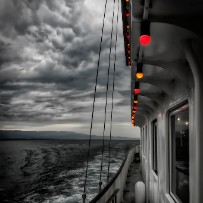 Sur le lac Léman à bord d'un bateau de la CGN - Suisse Sur le lac Léman à bord d'un bateau de la CGN - Suisse