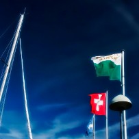 Sur le lac Léman à bord d'un bateau de la CGN - Suisse Sur le lac Léman à bord d'un bateau de la CGN - Suisse