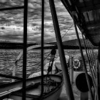 Sur le lac Léman à bord d'un bateau de la CGN - Suisse Sur le lac Léman à bord d'un bateau de la CGN - Suisse