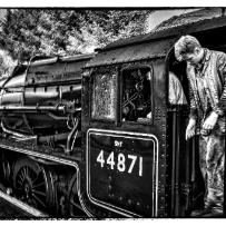Le train des Jacobite à Fort William (utilisé dans un Harry Potter) Le train des Jacobite à Fort William (utilisé dans un Harry Potter)