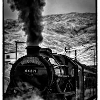 Le train des Jacobite à Fort William (utilisé dans un Harry Potter) Le train des Jacobite à Fort William (utilisé dans un Harry Potter)