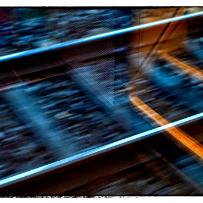 Les rails Les rails,entre Genève et Lausanne - CFF - Suisse